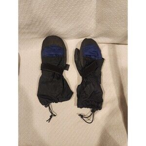 Dorfman-Pacific Snowboard Ski Mitts Black Size Large Blue Black Large